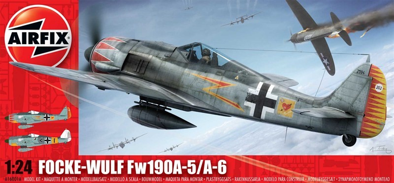 Image 0 of Airfix 1/24 Focke Wulf Fw190A5/A6 Fighter