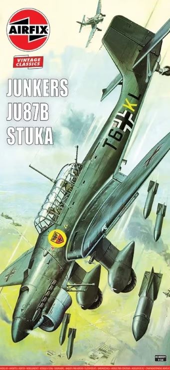 Image 0 of Airfix 1/24 Junkers Ju87B2 Stuka Aircraft