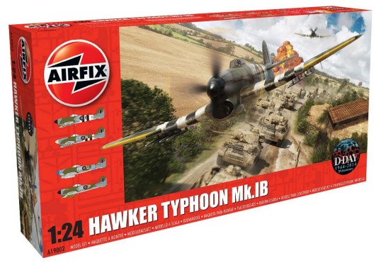 Image 0 of Airfix 1/24 Hawker Typhoon Mk IB Aircraft