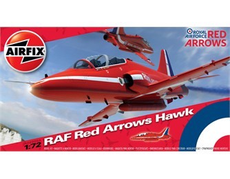 Image 0 of Airfix 1/72 BAe Red Arrows Hawk RAF Aerobatic Team Aircraft