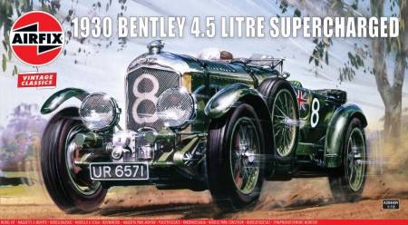 Image 0 of Airfix 1/12 1930 4.5 Liter Bentley Deluxe Sportster Car