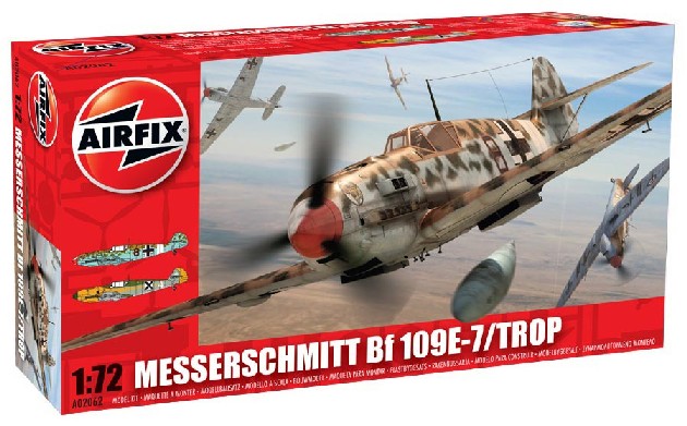 Image 0 of Airfix 1/72 Bf109E7/Trop Fighter