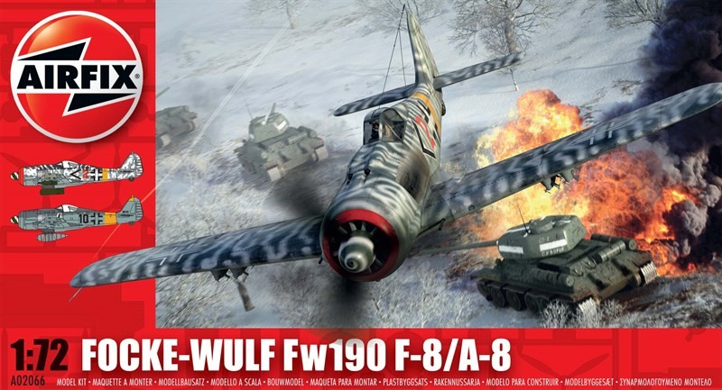 Image 0 of Airfix 1/72 Fw190F8/A8 Fighter