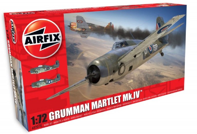 Airfix 1/72 Martlet Mk IV Fighter Model Kit