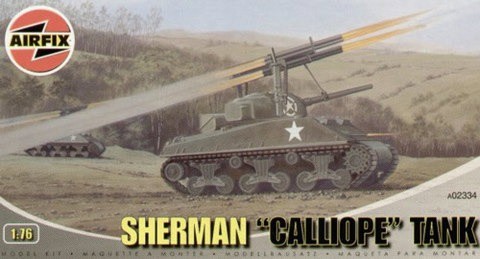 Image 0 of Airfix 1/76 M4 Sherman Tank w/Calliope Rocket Launcher