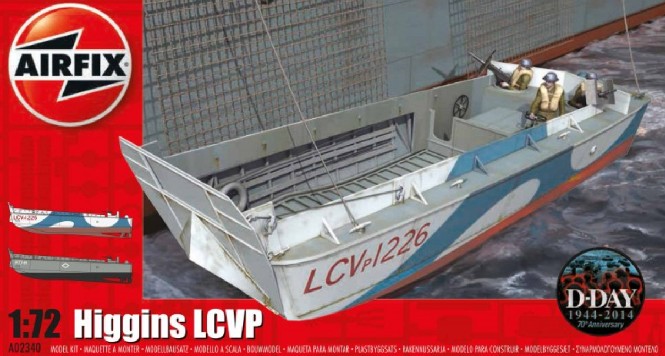 Image 0 of Airfix 1/72 Higgins Boat LCVP D-Day