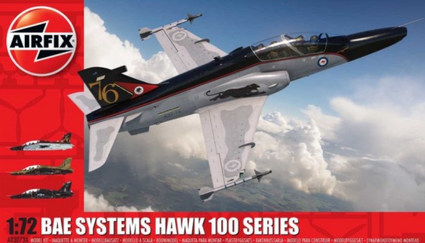 Image 0 of Airfix 1/72 BAe Systems Hawk 128/132 Trainer Jet Aircraft