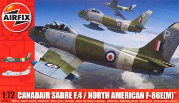 Image 0 of Airfix 1/72 F4/F86E(M) Sabre Canadair Fighter