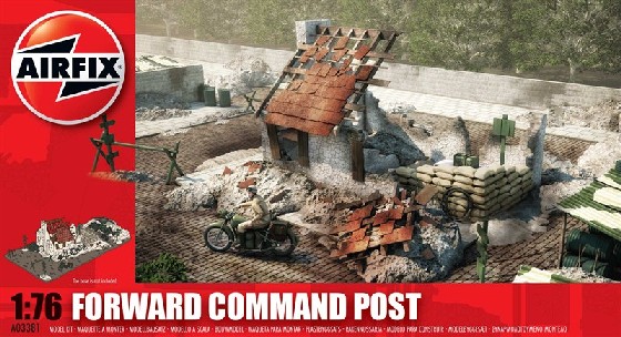 Image 0 of Airfix 1/76 Forward Command Post Airfield Set