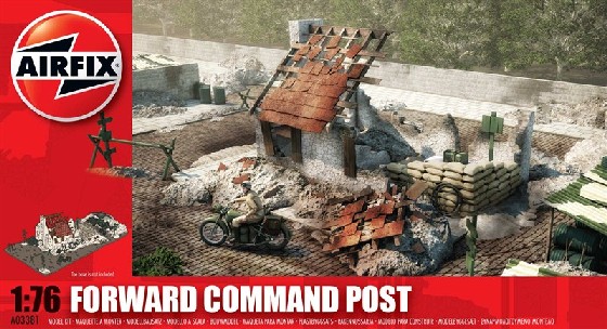 Airfix 1/76 Forward Command Post Airfield Set