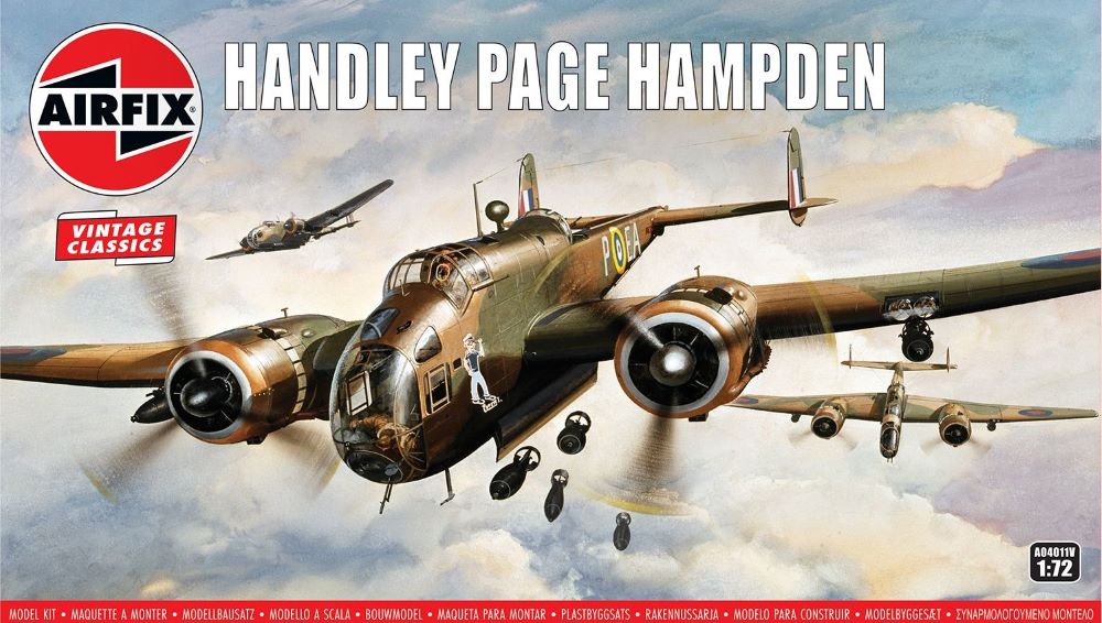 Image 0 of Airfix 1/72 Handley Page Hampden RAF Med Night Bomber