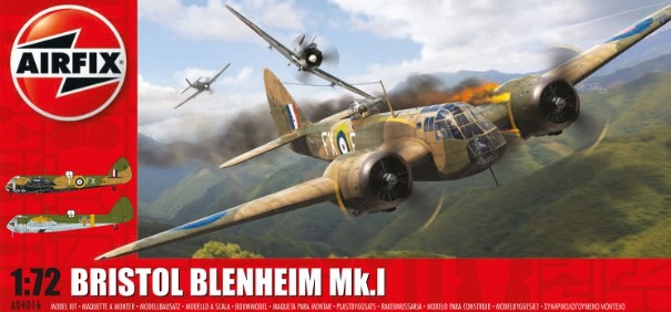 Image 0 of Airfix 1/72 Bristol Blenheim Mk I Bomber