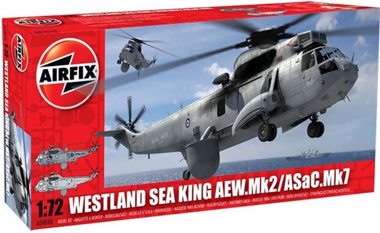 Image 0 of Airfix 1/72 Westland Sea King AEW Mk 2/AsC Mk 7 Helicopter (D)