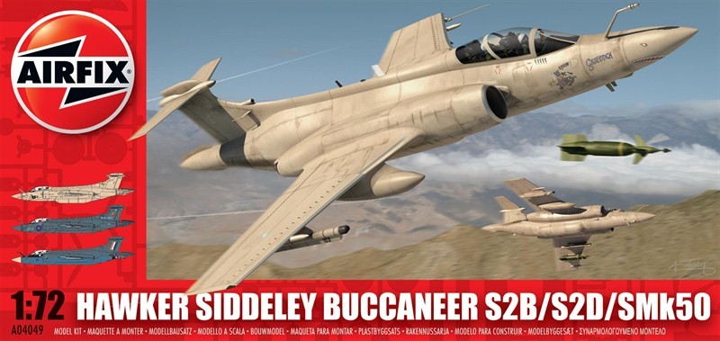 Image 0 of Airfix 1/72 Hawker Siddeley Buccaneer S2B/S2D/SMk50 Aircraft