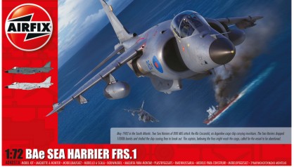 Image 0 of Airfix 1/72 BAe Sea Harrier FRS1 Fighter