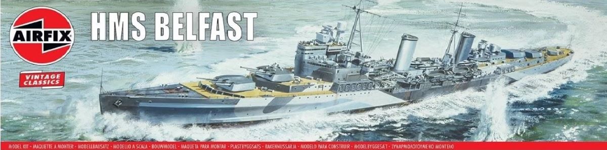 Image 0 of Airfix 1/600 HMS Belfast Battleship