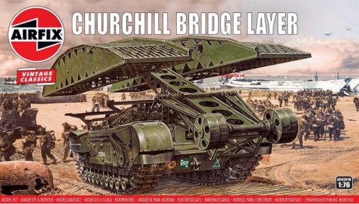 Airfix 1/76 Churchill Bridgelayer Vehicle