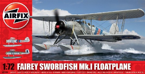 Image 0 of Airfix 1/72 Fairey Swordfish Mk 1 Floatplane