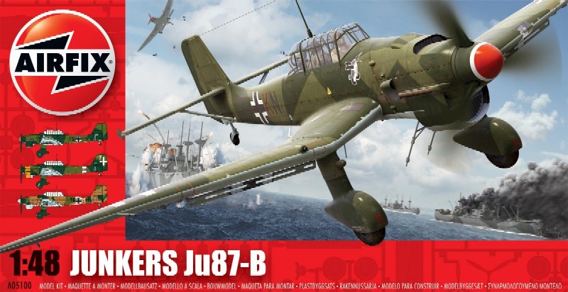 Image 0 of Airfix 1/48 Ju87B Stuka Aircraft