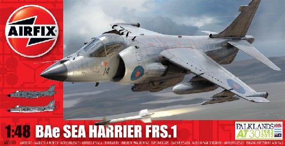 Image 0 of Airfix 1/48 BAe Sea Harrier FRS1 Fighter