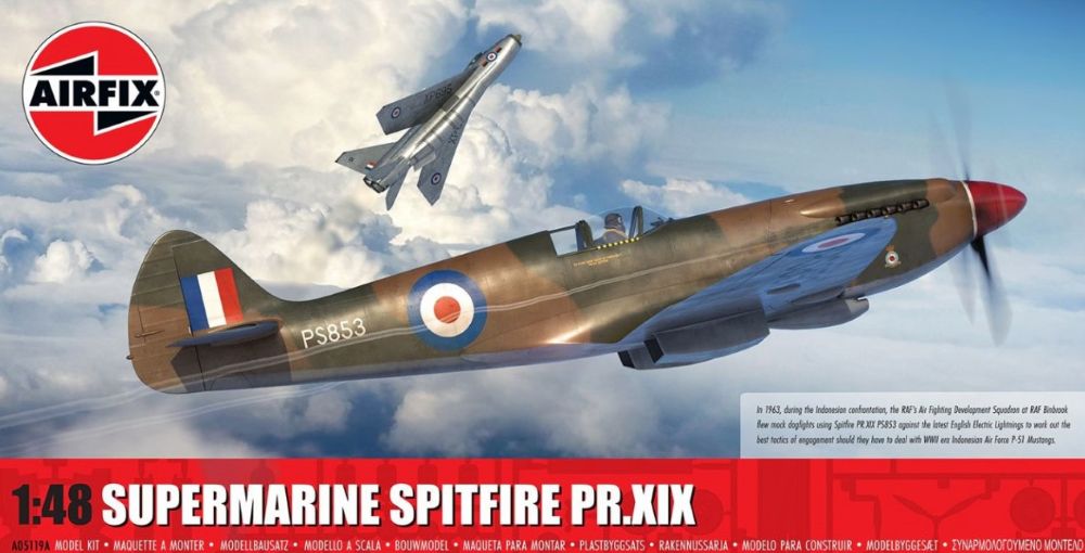 Image 0 of Airfix 1/48 Supermarine Spitfire PR XIX Aircraft