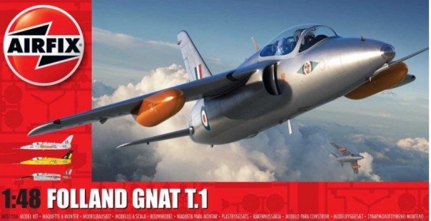 Image 0 of Airfix 1/48 Folland Gnat T1 British Aerobatic Trainer