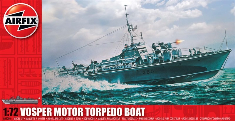 Image 0 of Airfix 1/72 Vosper Motor Torpedo Boat