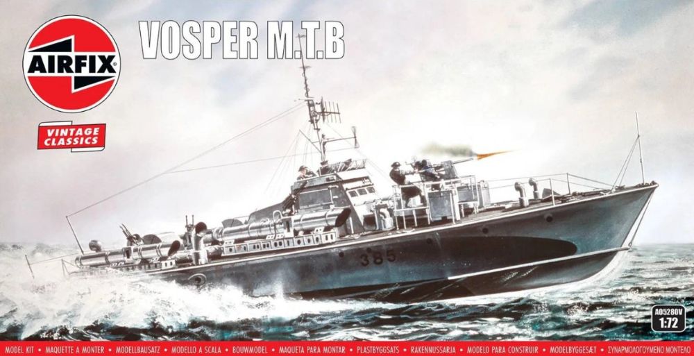 Image 0 of Airfix 1/72 Vosper Motor Torpedo Boat