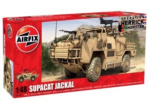 Image 0 of Airfix 1/48 Supacat Jackal British Army Vehicle