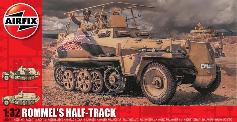 Image 0 of Airfix 1/32 Rommel's SdKfz 250/3 Halftrack