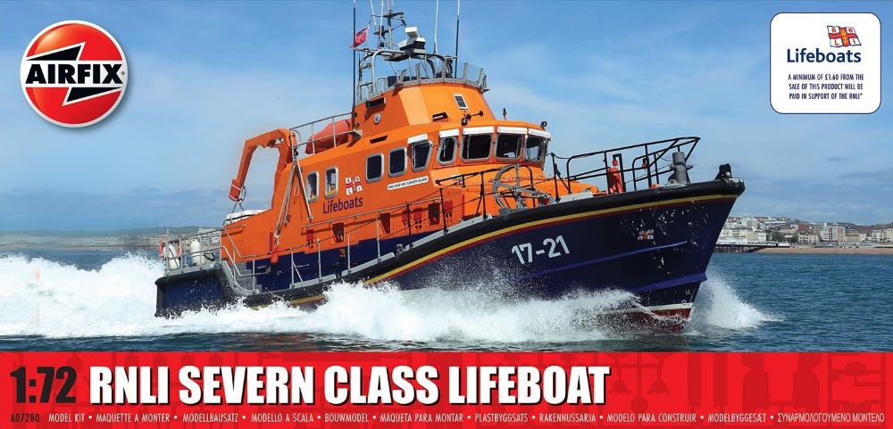 Image 0 of Airfix 1/72 RNLI Severn Class Lifeboat