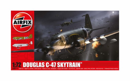 Image 0 of Airfix 1/72 C47 Skytrain Military Transport Aircraft