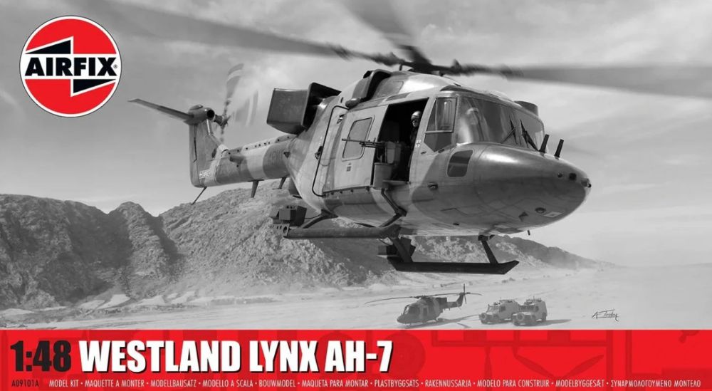 Image 0 of Airfix 1/48 Westland Lynx AH7 Attack Helicopter