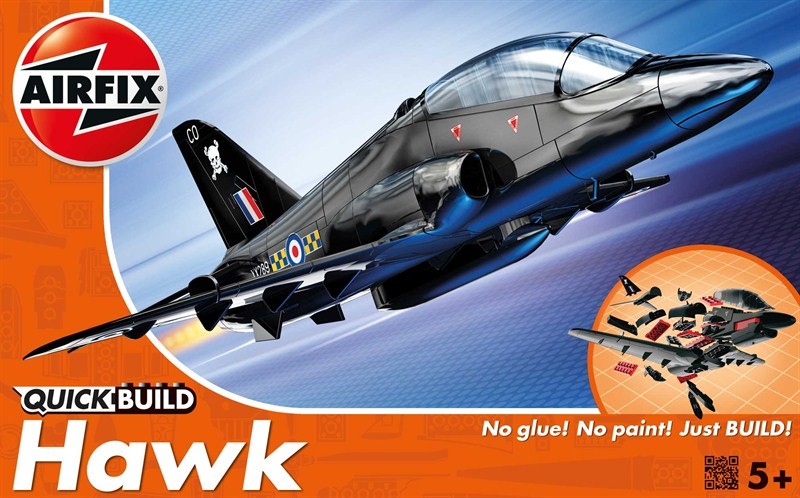 Image 0 of Airfix Quick Build Hawk Fighter (Snap)