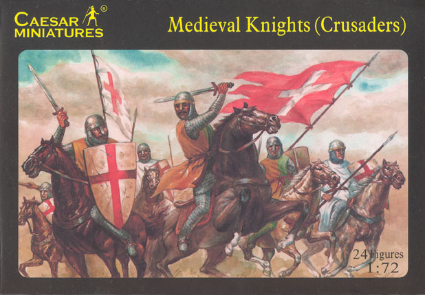 Caesar Miniatures 1/72 Medieval Knights (Crusaders) (24)