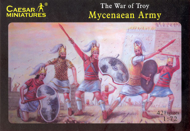 Image 0 of Caesar Miniatures 1/72 War of Troy Mycenaean Army (42)