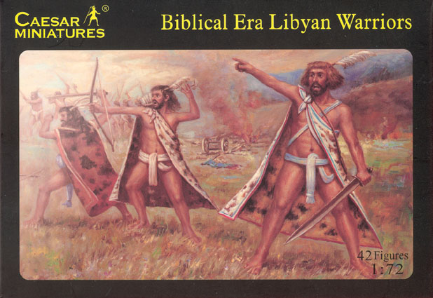 Caesar Miniatures 1/72 Bibical Era Libyan Warriors (42)