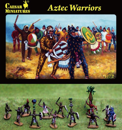 Caesar Miniatures 1/72 Aztec Warriors (33)