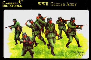 Image 0 of Caesar Miniatures 1/72 WWII German Army (37)