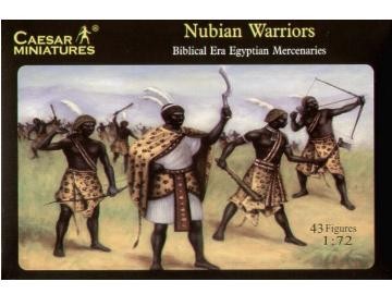 Image 0 of Caesar Miniatures 1/72 Biblical Era Egyptian Mercenaries Nubian Warriors (43)