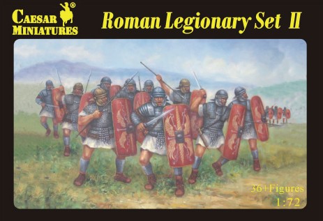 Image 0 of Caesar Miniatures 1/72 Roman Legionary Set #2 (36)