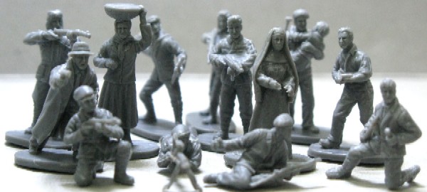 Image 0 of Caesar Miniatures 1/72 WWII Partisan in Europe: French & Balkan Soldiers (32)