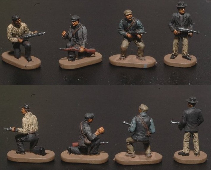 Caesar Miniatures 1/72 WWII Underground Resisters (Partisans) (42) 