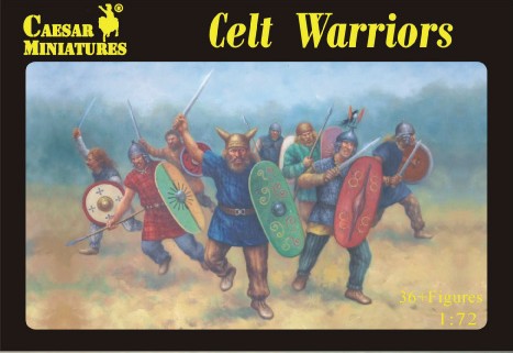 Caesar Miniatures 1/72 Celt Warriors (36)