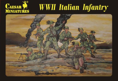 Image 0 of Caesar Miniatures 1/72 WWII Italian Infantry (30)