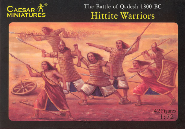 Caesar Miniatures 1/72 Battle of Qadesh 1300BC Hittite Warriors (42)