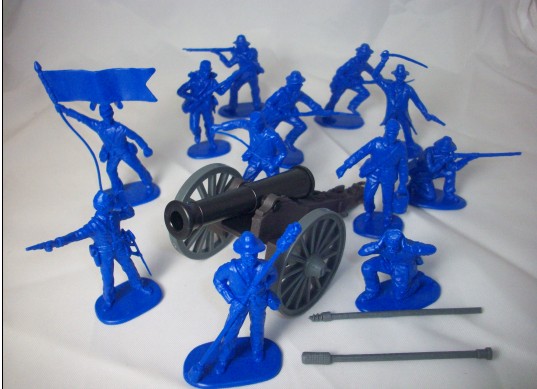 Image 0 of CTS 1/32 American Civil War Union Artillery Soldiers (12)