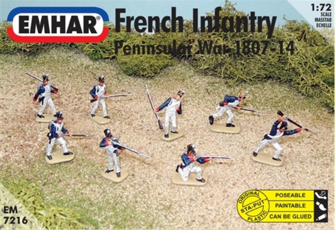 Image 0 of Emhar 1/72 Peninsular War 1807-14 French Infantry