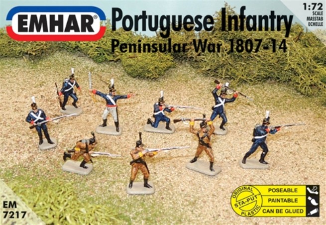 Image 0 of Emhar 1/72 Peninsular War 1807-14 Portuguese Infantry (46)