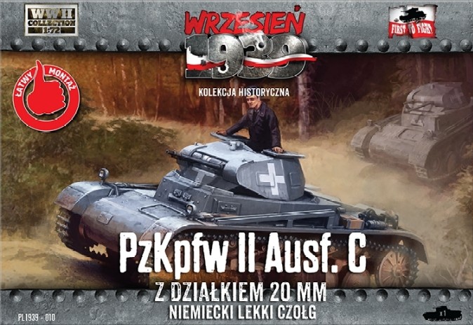 First To Fight 1/72 PzKpfw II Ausf C German Light Tank